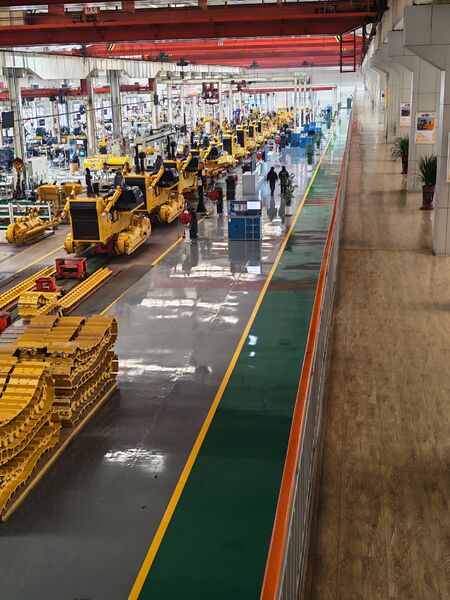 Liangong Construction Machinery Co., Ltd. manufacturer production line